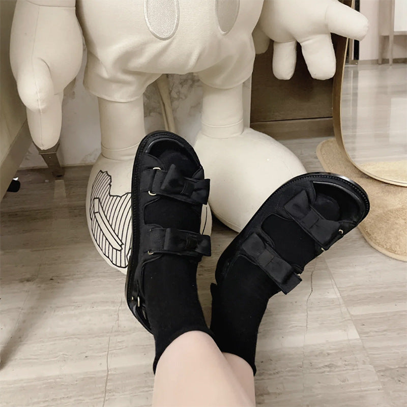 Women's & Men's Velcro Classic Style Open Toe Flat Sandals