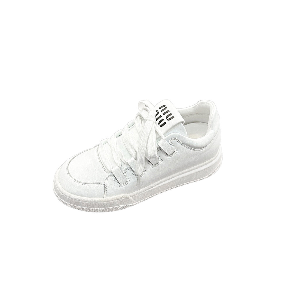 Women's Round Toe Bread Inner Height Increasing Casual Shoes