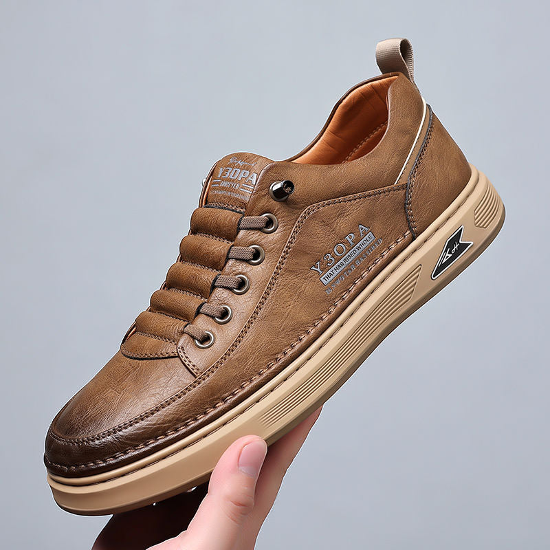 Casual Men's Graceful Fashion Breathable White Casual Shoes