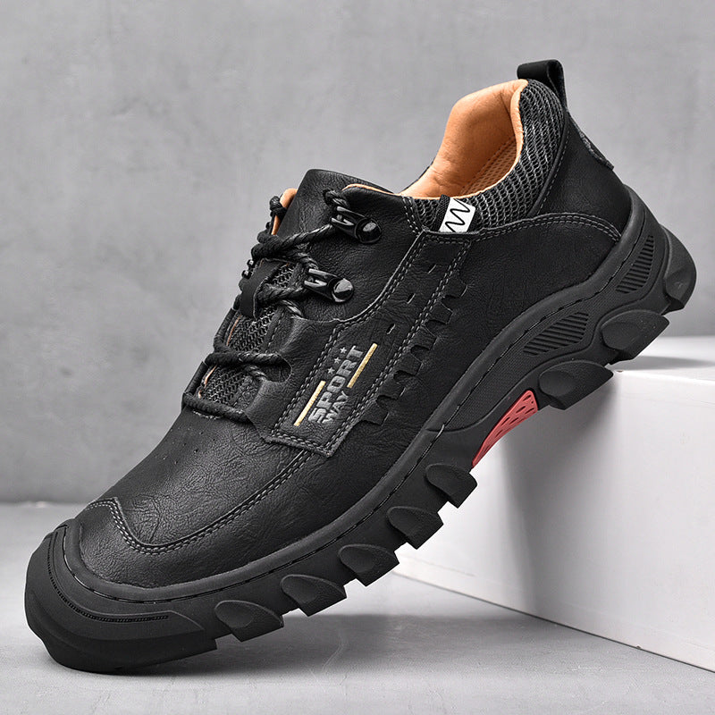 Men's Autumn Plus Size Outdoor Climbing Genuine Casual Shoes