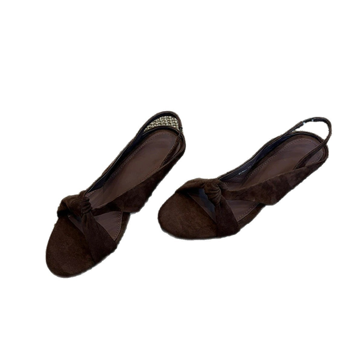 Women's Simple Cross Strap Roman Summer Open Toe Wedge Sandals