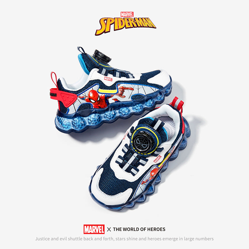 Children's Marvel Boys Summer Rotating Button Basketball Kid's Sneakers