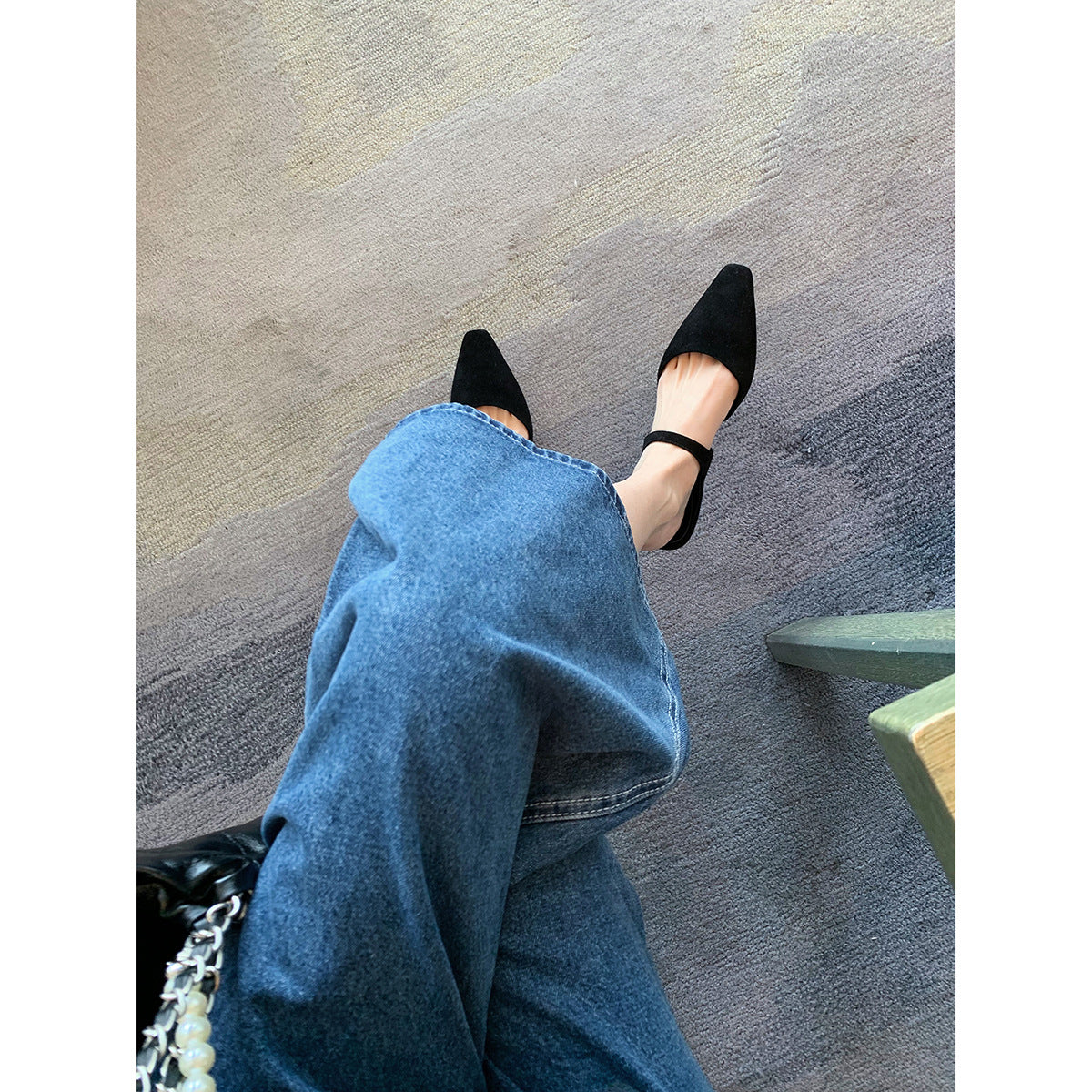 Women's Mom Summer Fashion French Retro Pointed Sandals