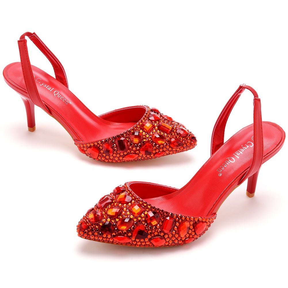 Stiletto Plus Size Wedding Bridal Party Heels