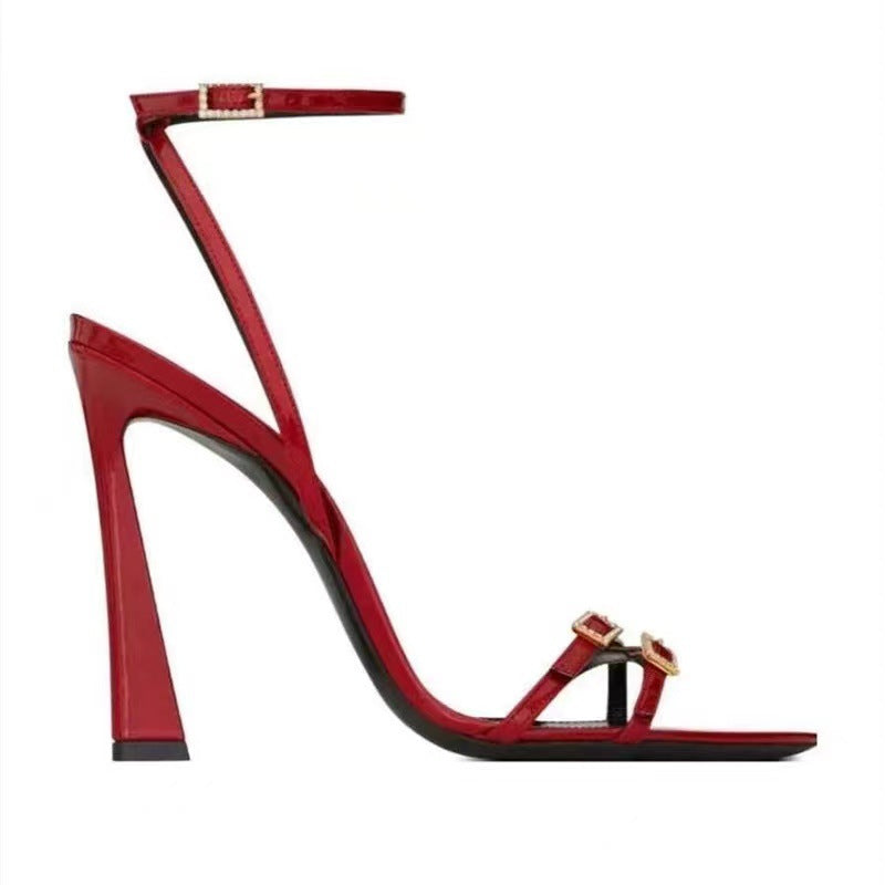 Women's Summer Thin Strap Elegant Open Toe Heels