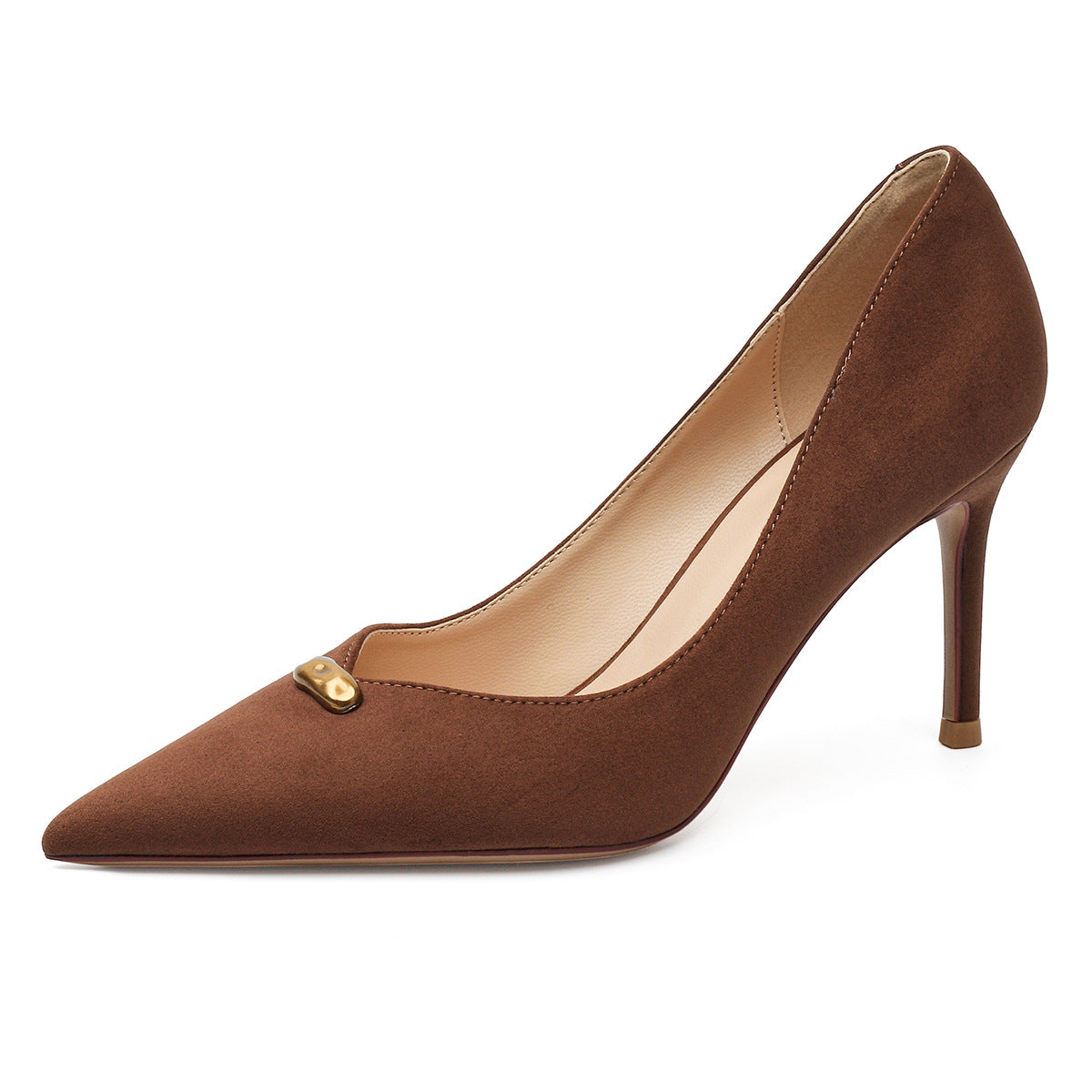 Women's Temperament Not Tired Pointed Toe Little Golden Beans Soft Bottom Women's Fashion Shoes