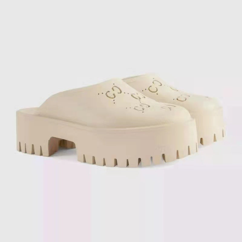 Women's Platform Soft Bottom Increase Closed Toe Sandals