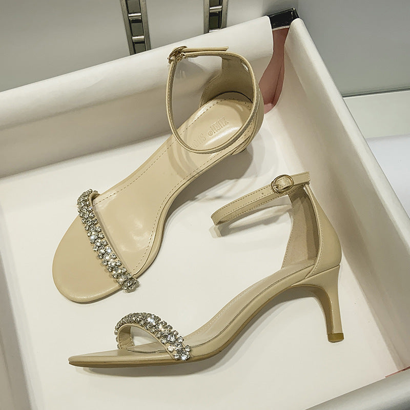 Women's Strap Fashion Sexy Fairy Style Stiletto Women's Shoes