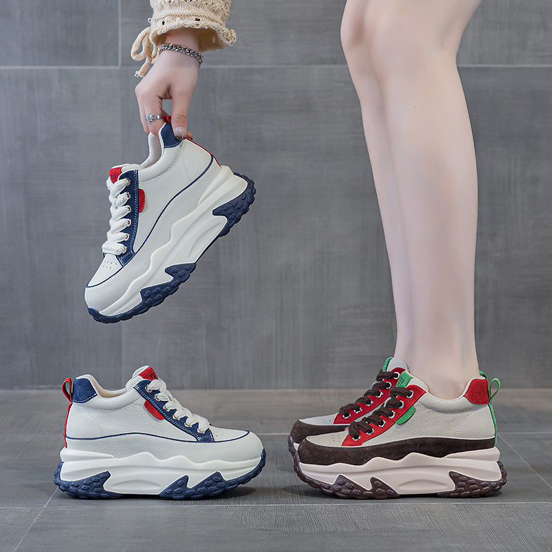 Women's Thick Bottom Sports Autumn Breathable Women's Shoes