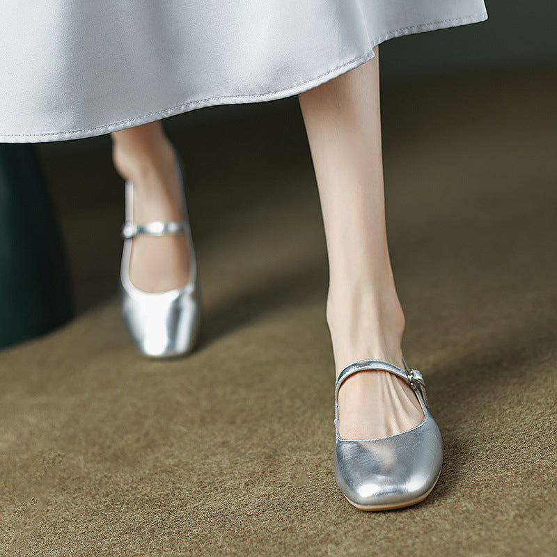 Women's Lei Style Gentle Flat Large Small Loafers