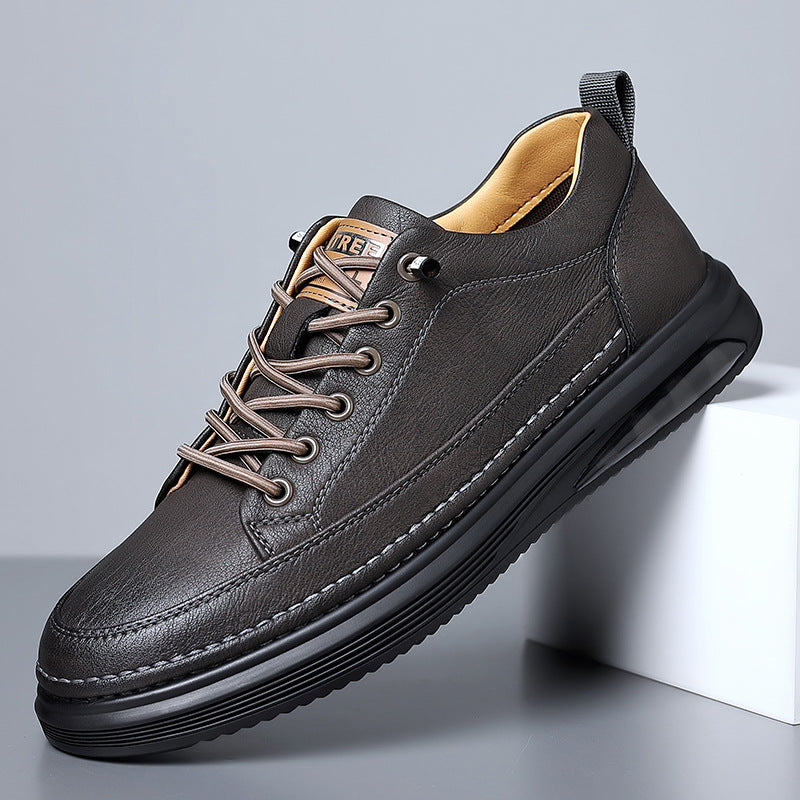 Men's With Veet Sports Board Trendy Green Sneakers