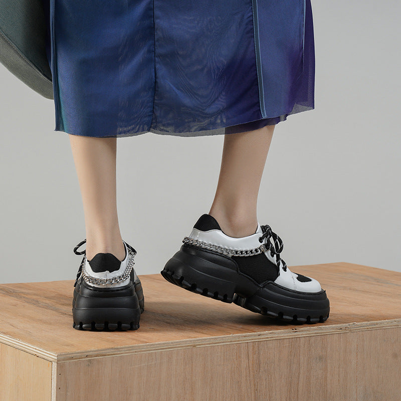 Women's College Style Retro Design Sports Big Casual Shoes