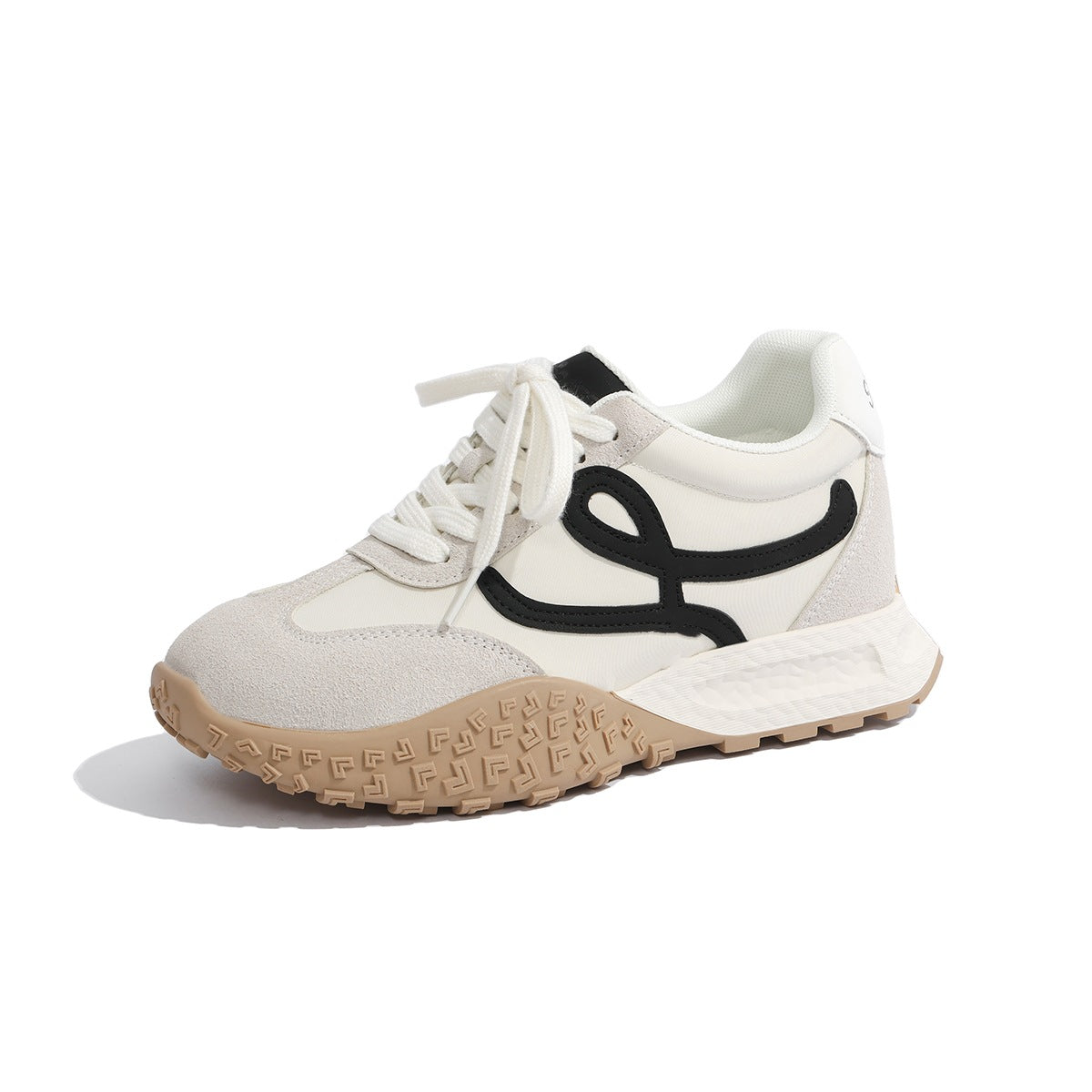 Women's Height Increasing Insole German Training Small Size Thick Bottom Color Women's Casual Shoes
