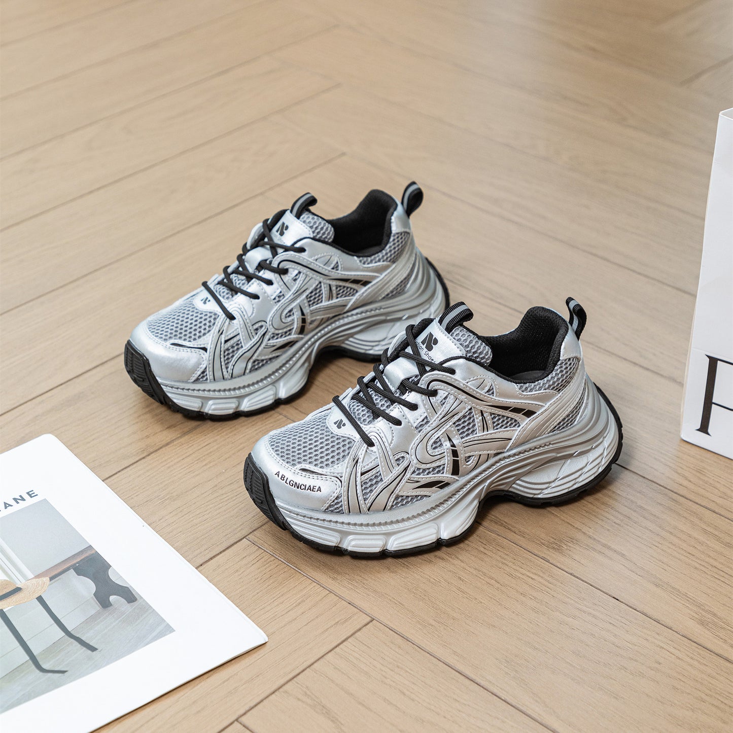 Women's Dad Thick Bottom Breathable Sports Cotton Fashion Women's Shoes