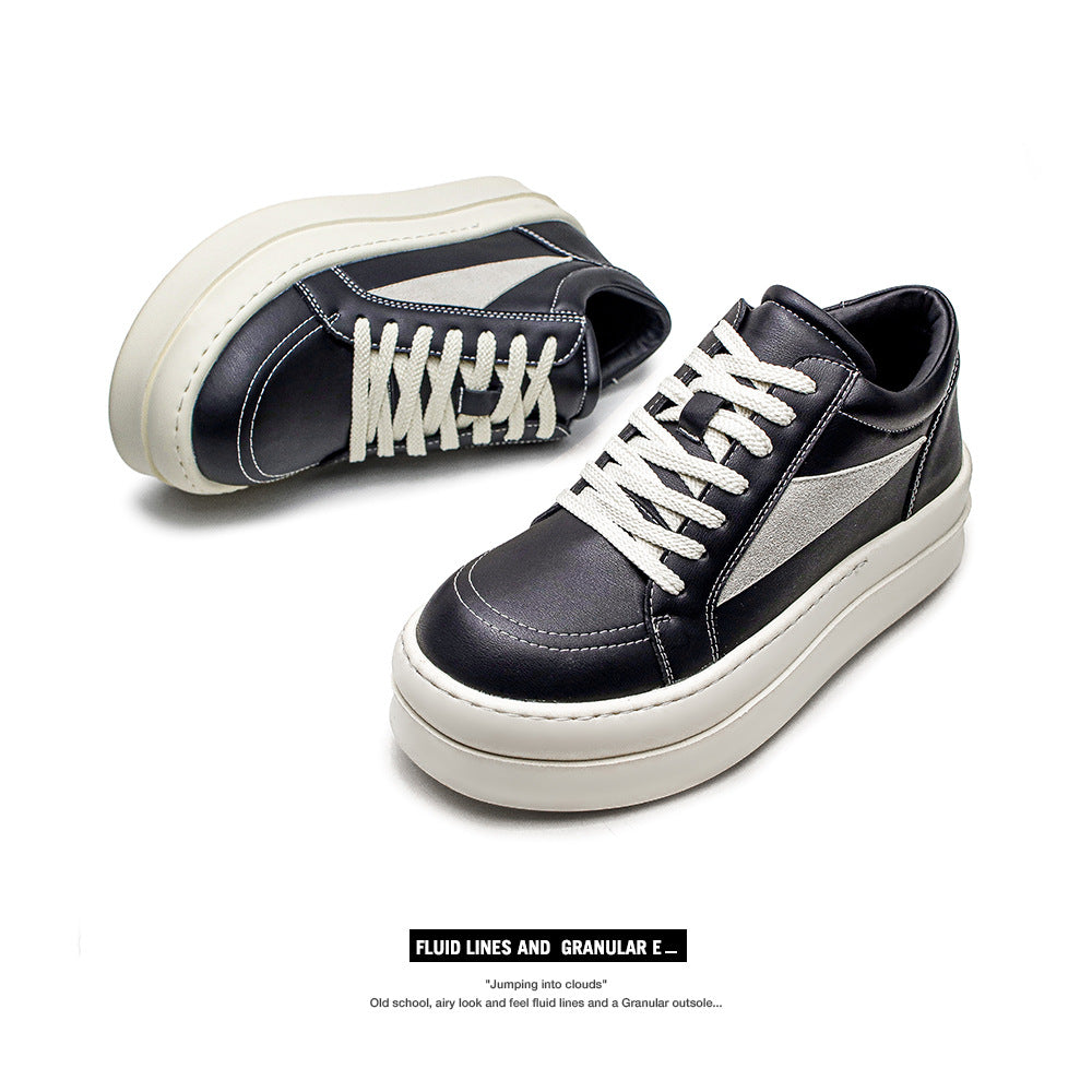 Men's Training Couples Niche Leisure Thick Bottom Board Sneakers