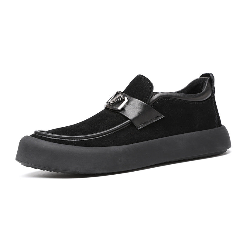 Men's Slouchy Autumn Fashion Suede Slip-on Sneakers