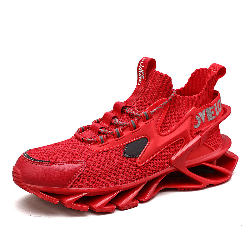 Men's Blade Fashion Basketball Running Plus Size Sneakers