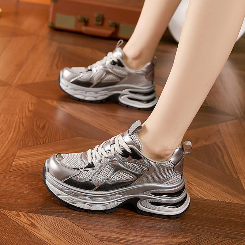 Women's Dad Mesh Raise The Bottom Autumn Sneakers