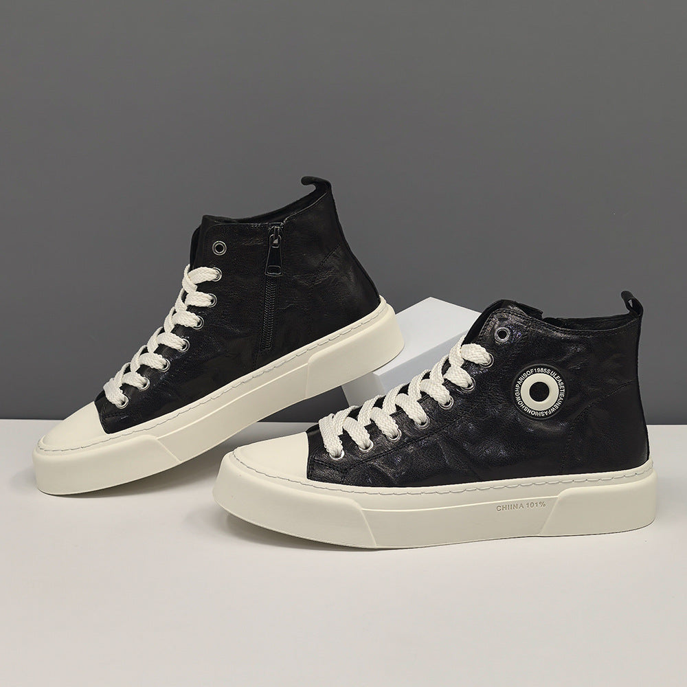 Men's Genuine Board Trendy Biscuit Shape Affordable Casual Shoes