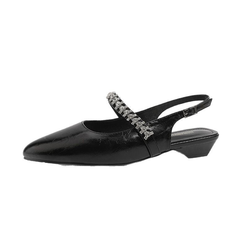 Women's Fat Feet Widened Fattened Plus Size Summer Heels