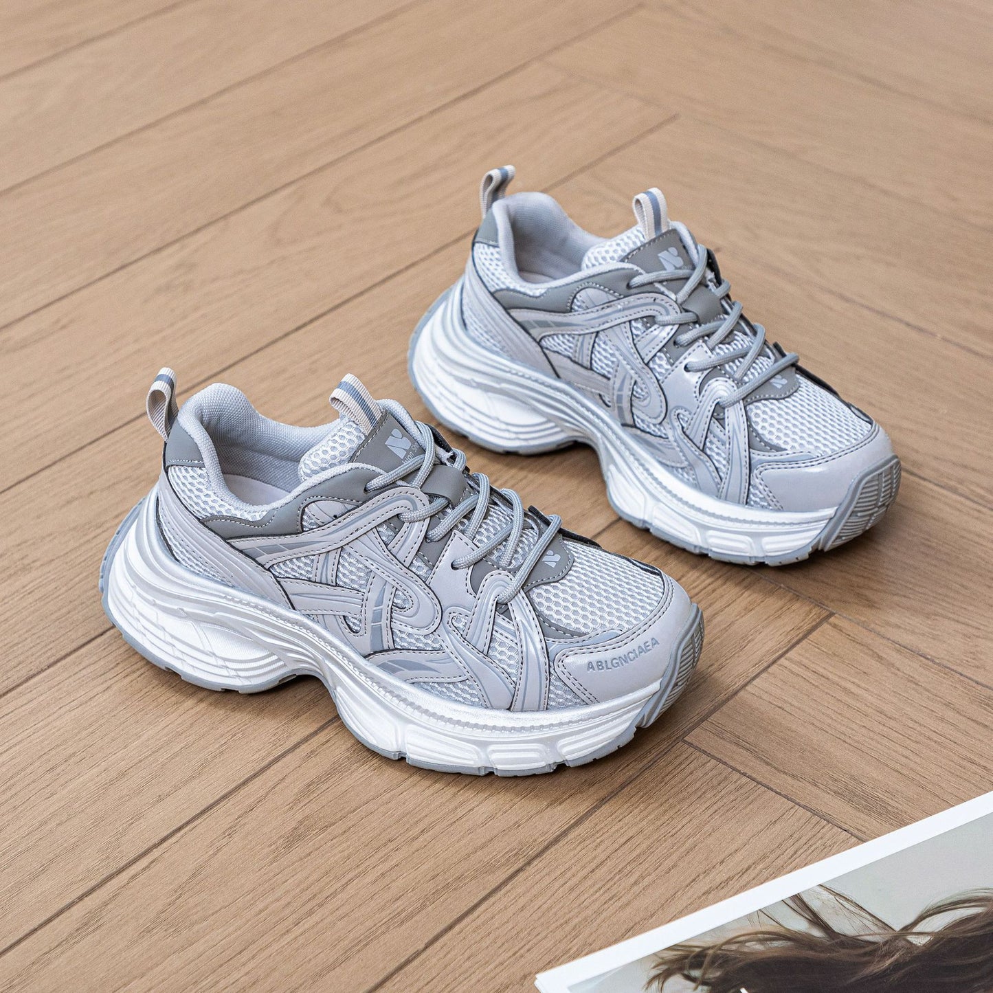 Women's Dad Thick Bottom Breathable Sports Cotton Fashion Women's Shoes
