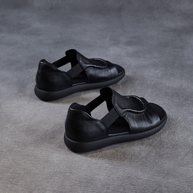 Women's Handmade Summer Breathable Flat Open Toe Sandals