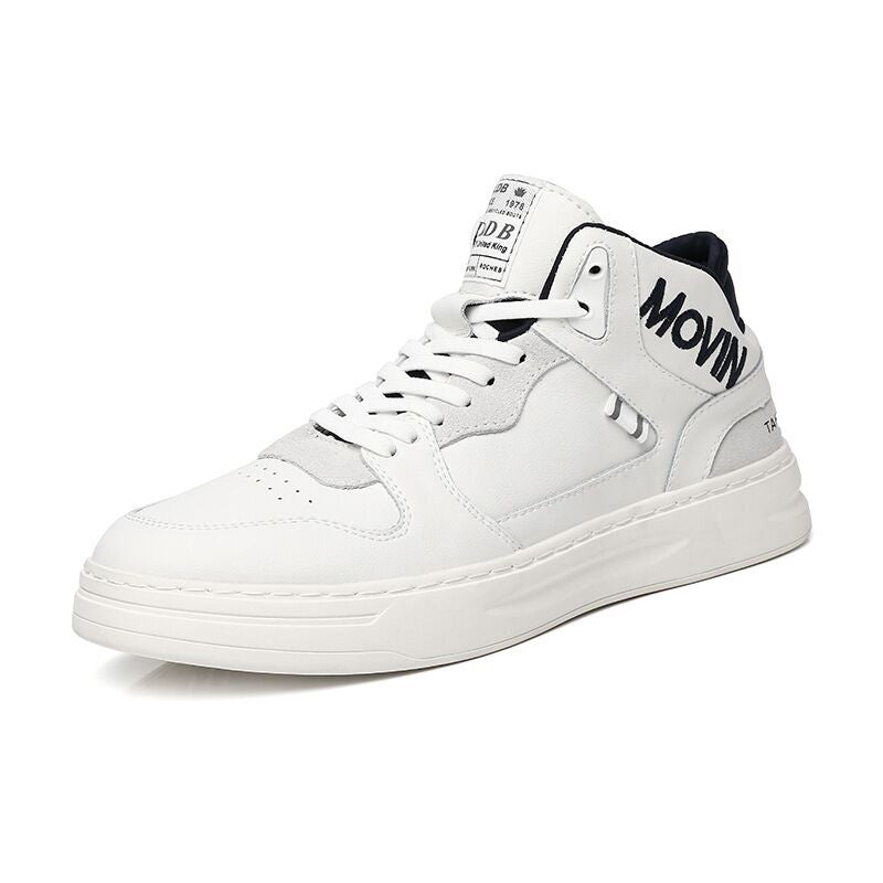 Men's Genuine Made Korean Versatile High Waist Sneakers