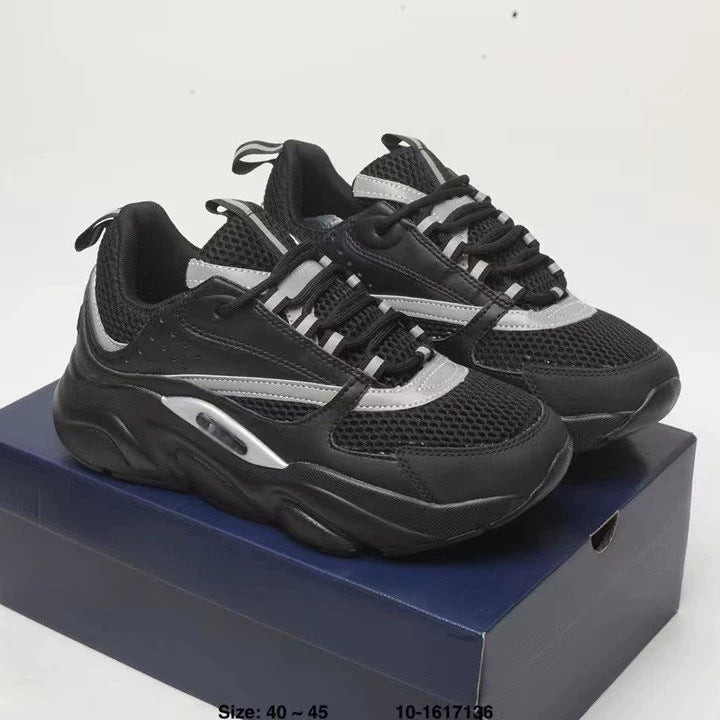 Daddy Cross Mirror Dad Running Breathable Casual Shoes