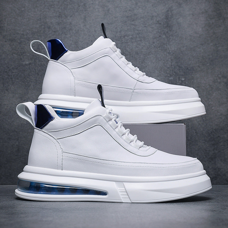 Men's Tide Fleece-lined Boys Sports White Casual Shoes