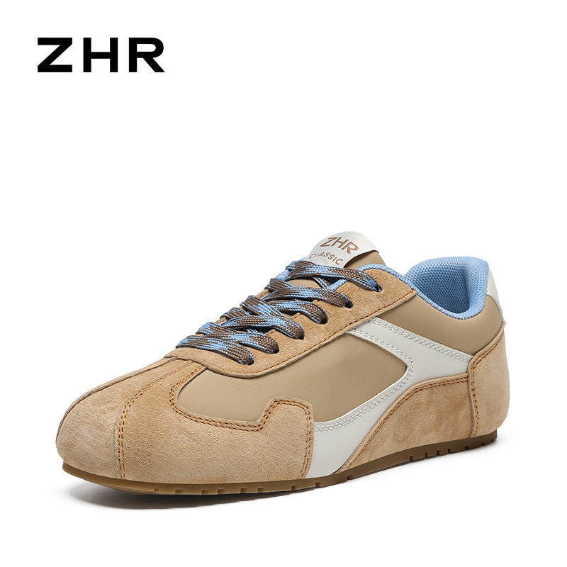 Women's Flat German Training Super Lightweight Slip-on Lofter Cute Women's Sports Shoes