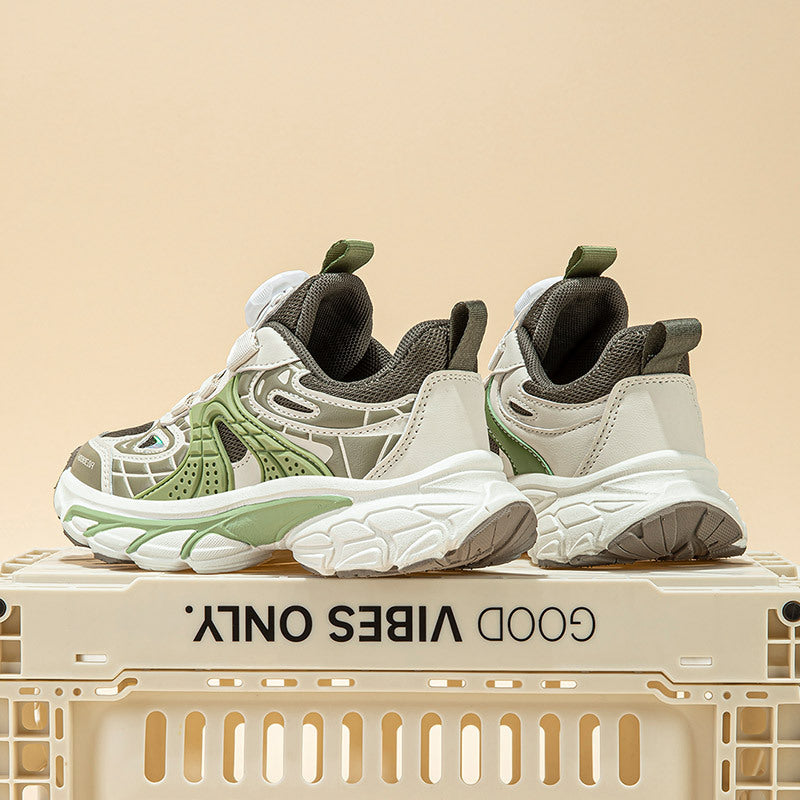 Slouchy New Double Mesh Dad Running Sneakers