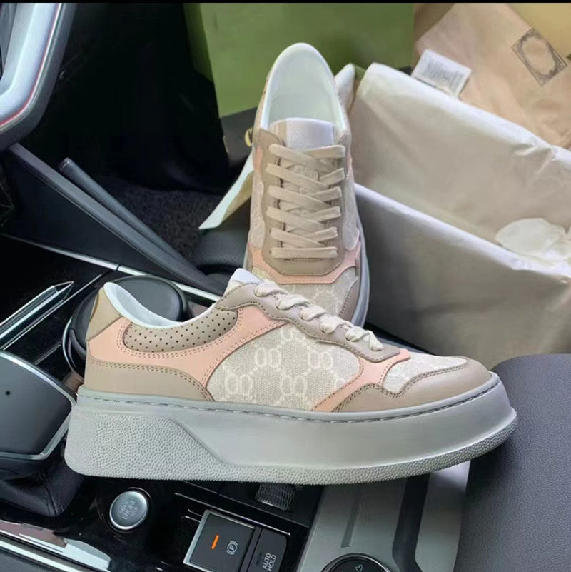 Women's Platform Height Increasing Leisure Biscuit Shape Casual Shoes