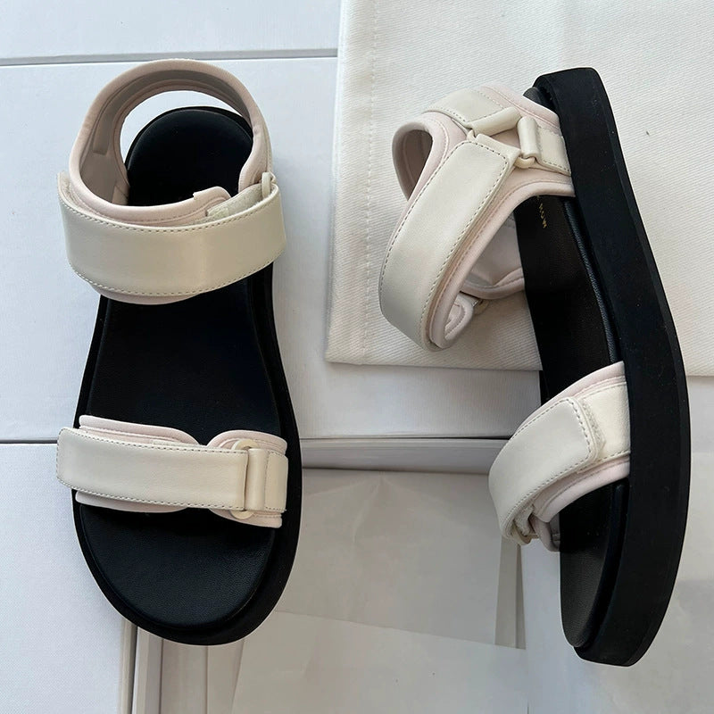 Women's Summer Velcro Platform Sports Authentic Comfortable Heels