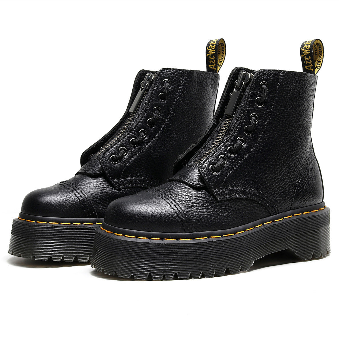 Women's Lychee Pattern Increased British Thick Bottom Casual Shoes