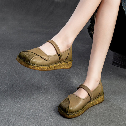 Soft Bottom Surface Comfortable Retro Rub Casual Shoes