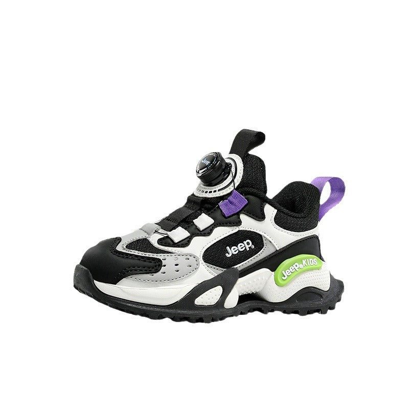 Children's Climbing Mesh Breathable Boys Running Shock Kid's Sneakers