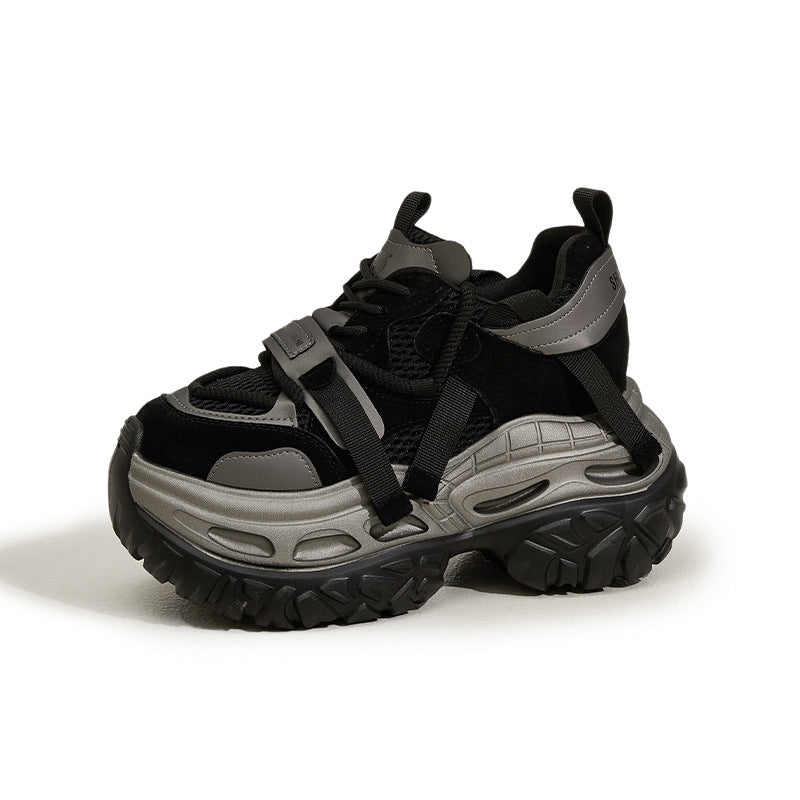 Women's Dad Mesh Breathable Fashionable Height Increasing Sneakers