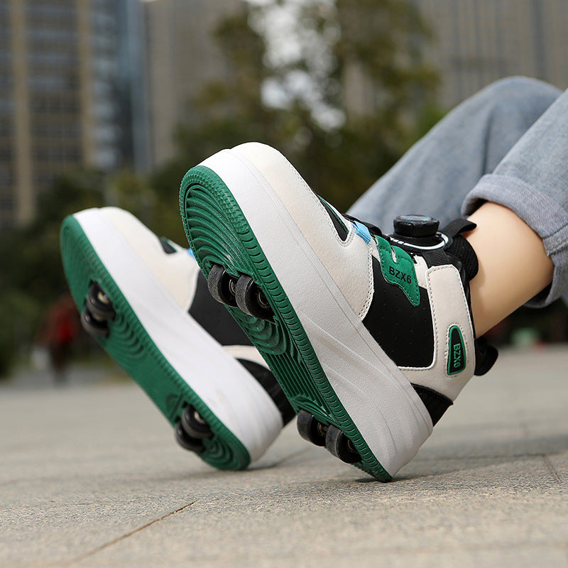 Children's Boys Elementary School Running Middle Big Sneakers