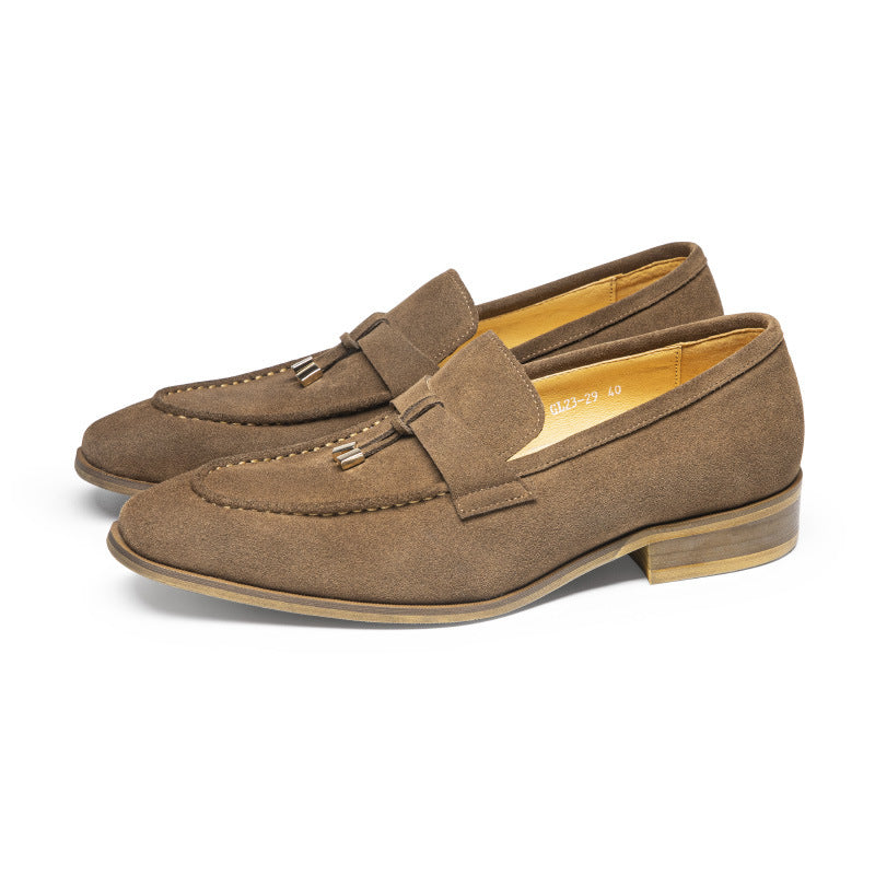 Men's Hours Genuine Business Formal Wear First Leather Shoes
