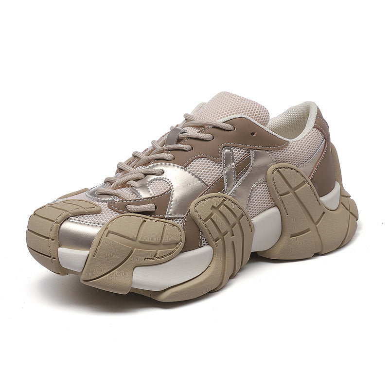 Women's European Octopus Dad Mesh Breathable Platform Casual Shoes