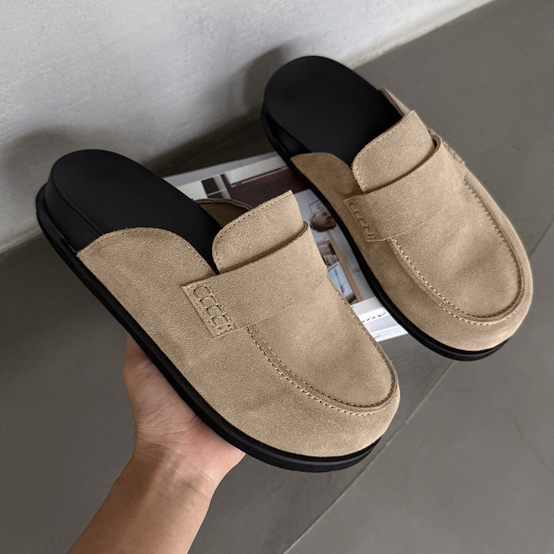 Men's Slip-on Lofter Closed Toe Half Outdoor Loafers