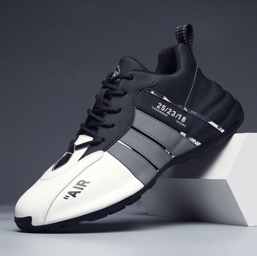 Men's Summer Dad Height Increasing Comfortable Cowhide Soft Men's Casual Shoes