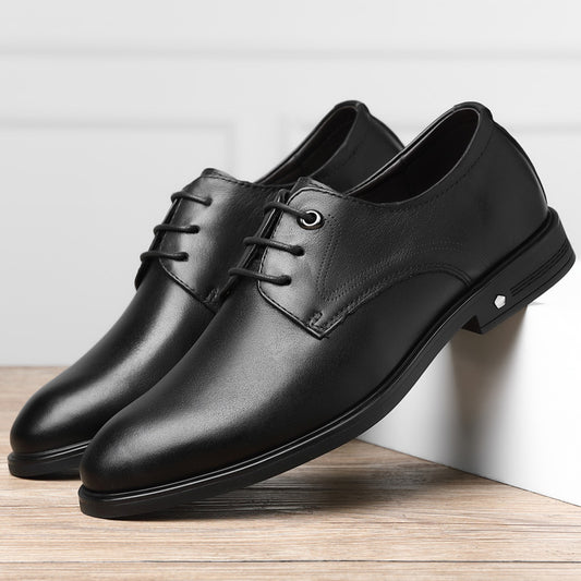 Men's First Layer Cattlehide Fashion Comfortable Durable Leather Shoes