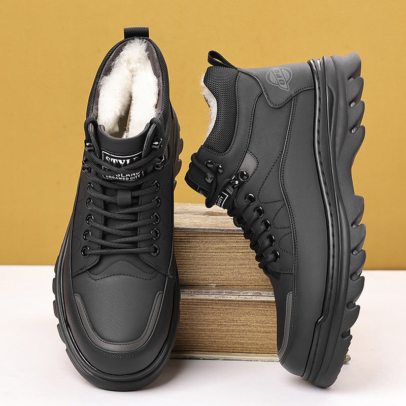 Men's Winter Warm With Veet Dad Men's Shoes