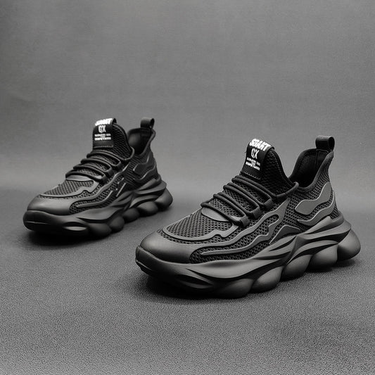 Men's Summer Flying Woven Breathable Mesh Surface Trendy Sneakers