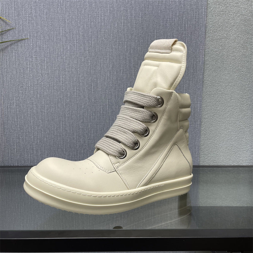 Inverted Triangle Top Layer Cowhide Increased Milk Boots