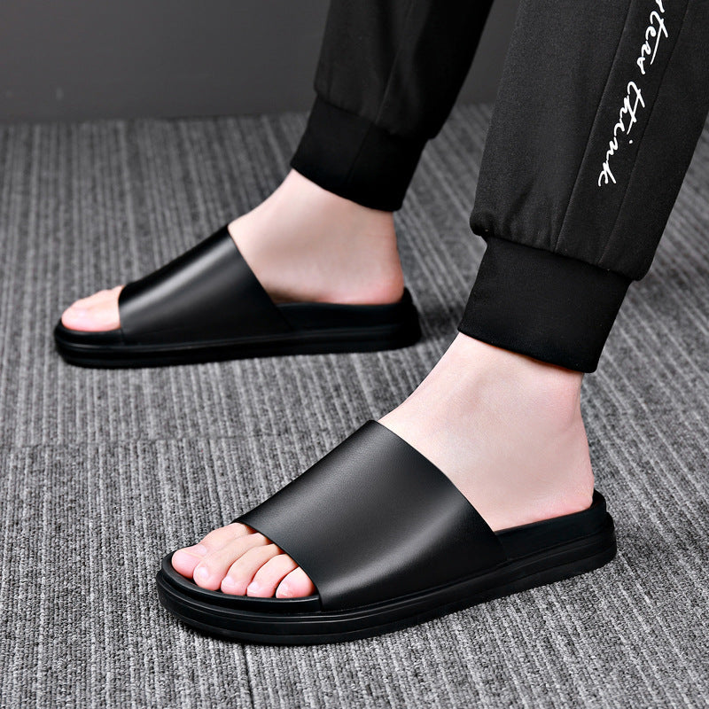 Men's Genuine Leisure Slip On Fashion Outdoor Sandals