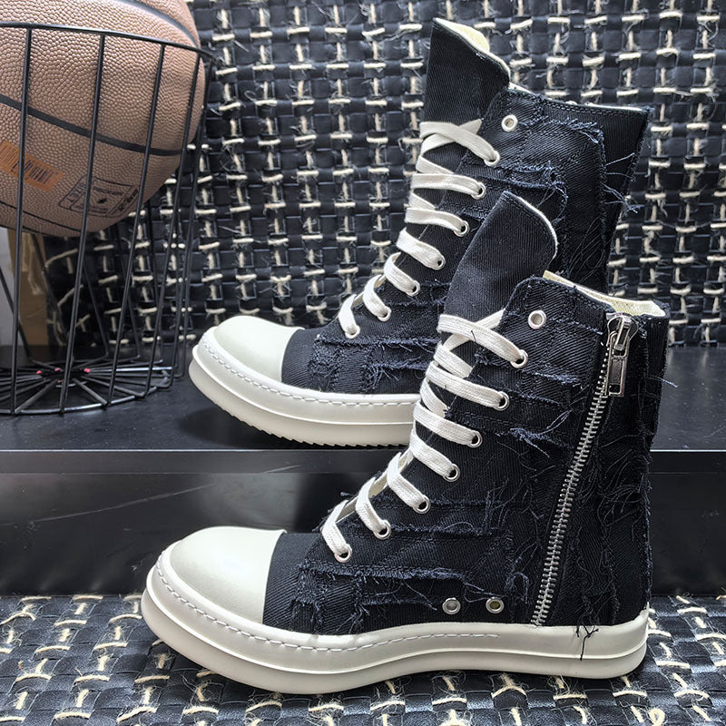 Women's & Men's Sole Milk Fragrance Board Breathable Distressed Women's Casual Shoes