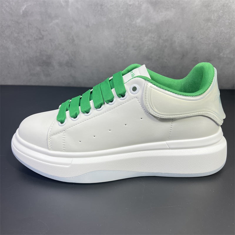 Presale Days Breathable White Thick Bottom Sneakers