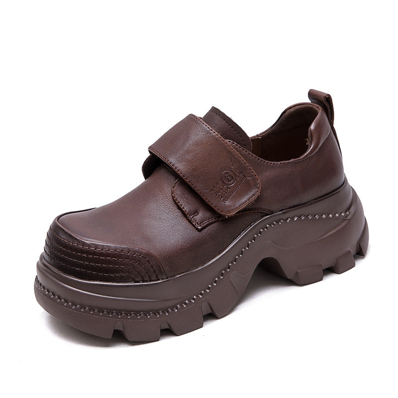 Women's Shu Retro British Style Four Platform Heels